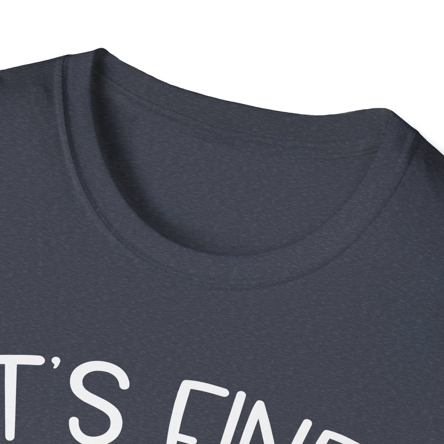 It's Fine. I'm Fine. Everything Is Fine. Funny Cat T-Shirt