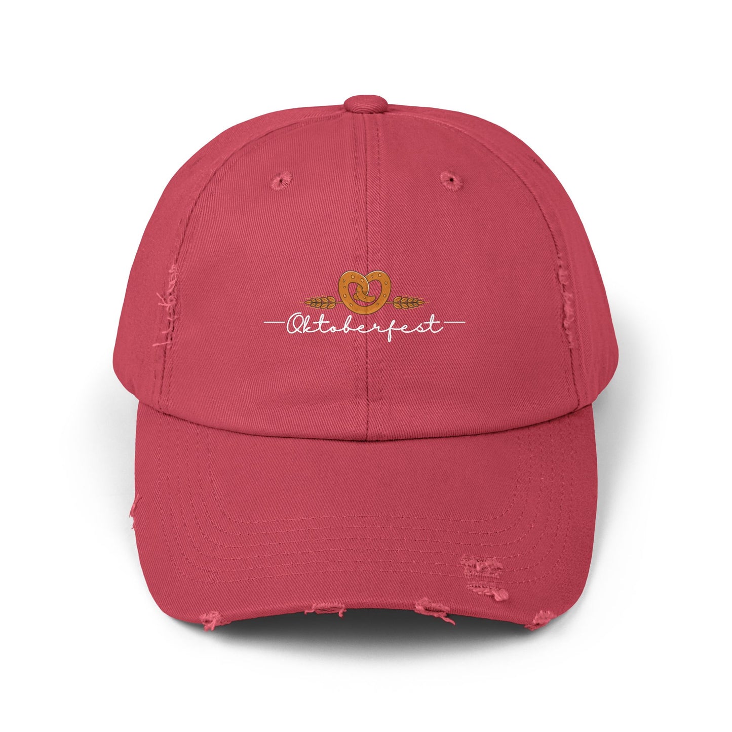 Oktoberfest Pretzel Heart with Wheat Ears Cap