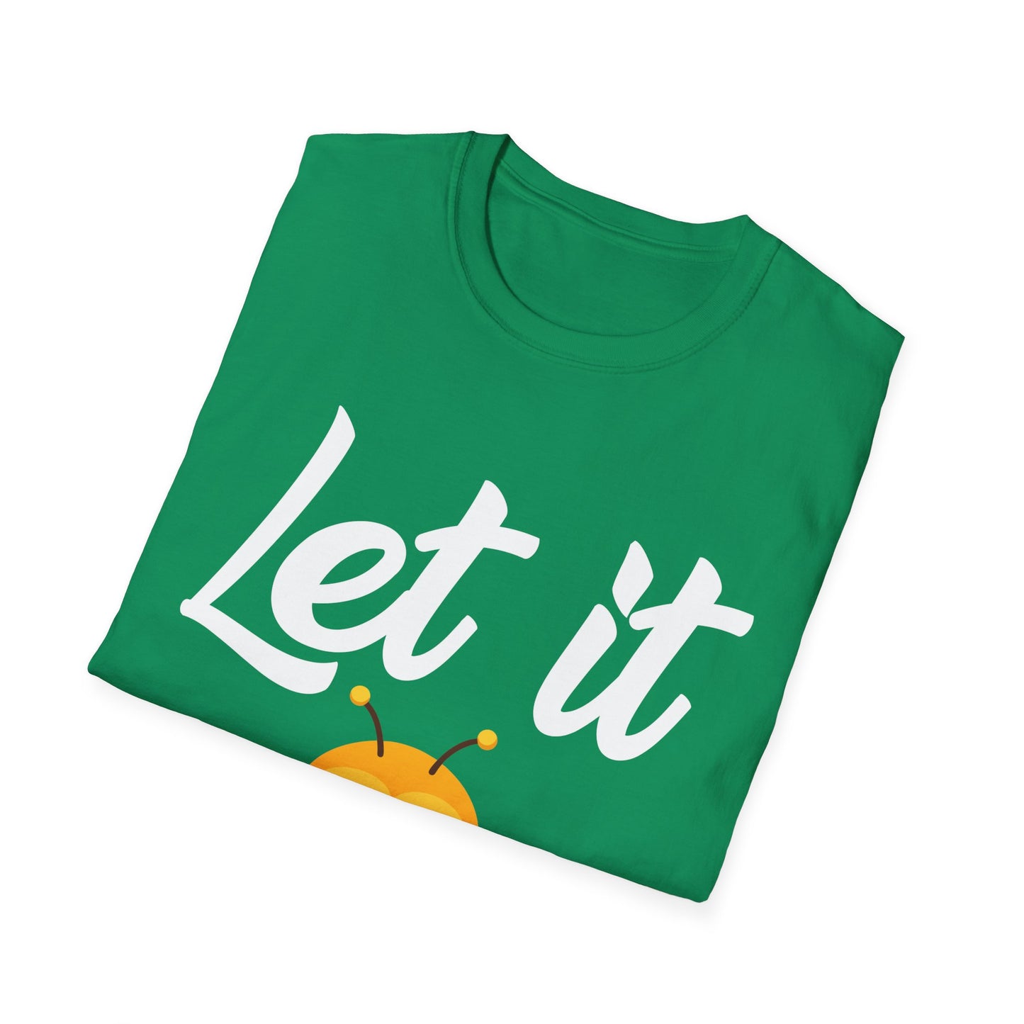 Let It Bee Cute Kawaii Cartoon Bumblebee T-Shirt