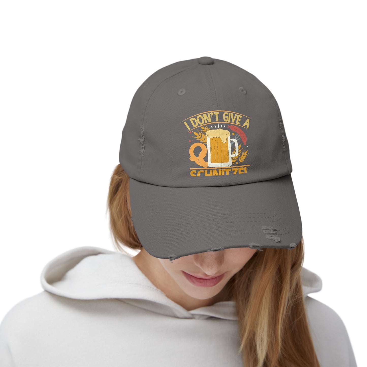 I Don't Give A Schnitzel Beer Pretzel Sausage Cap