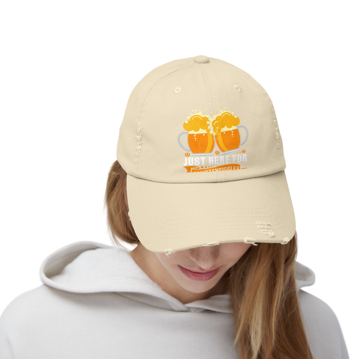 Just Here For Schitzengiggles Beer Lovers Fun Design Cap