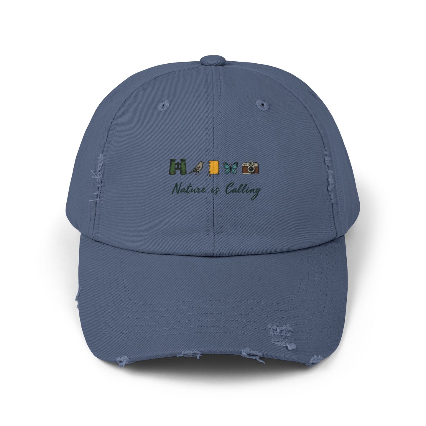 Nature Is Calling Adventure Enthusiasts Design Cap
