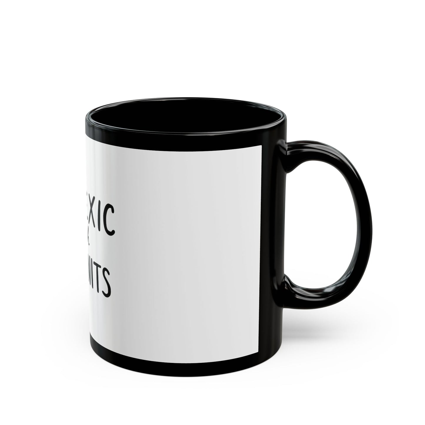 Dyslexic With Tice Nits Humor Ceramic Mug