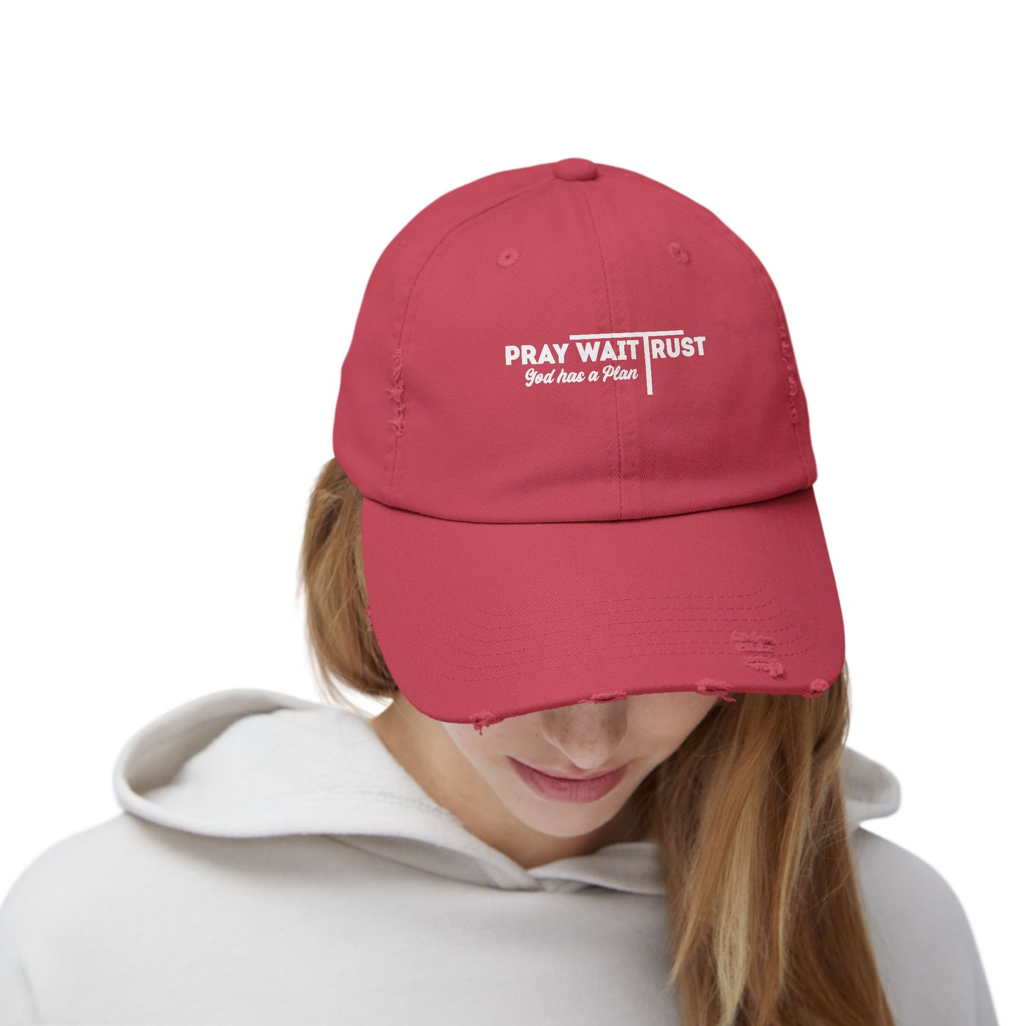 Pray Wait Trust God Has a Plan Cap