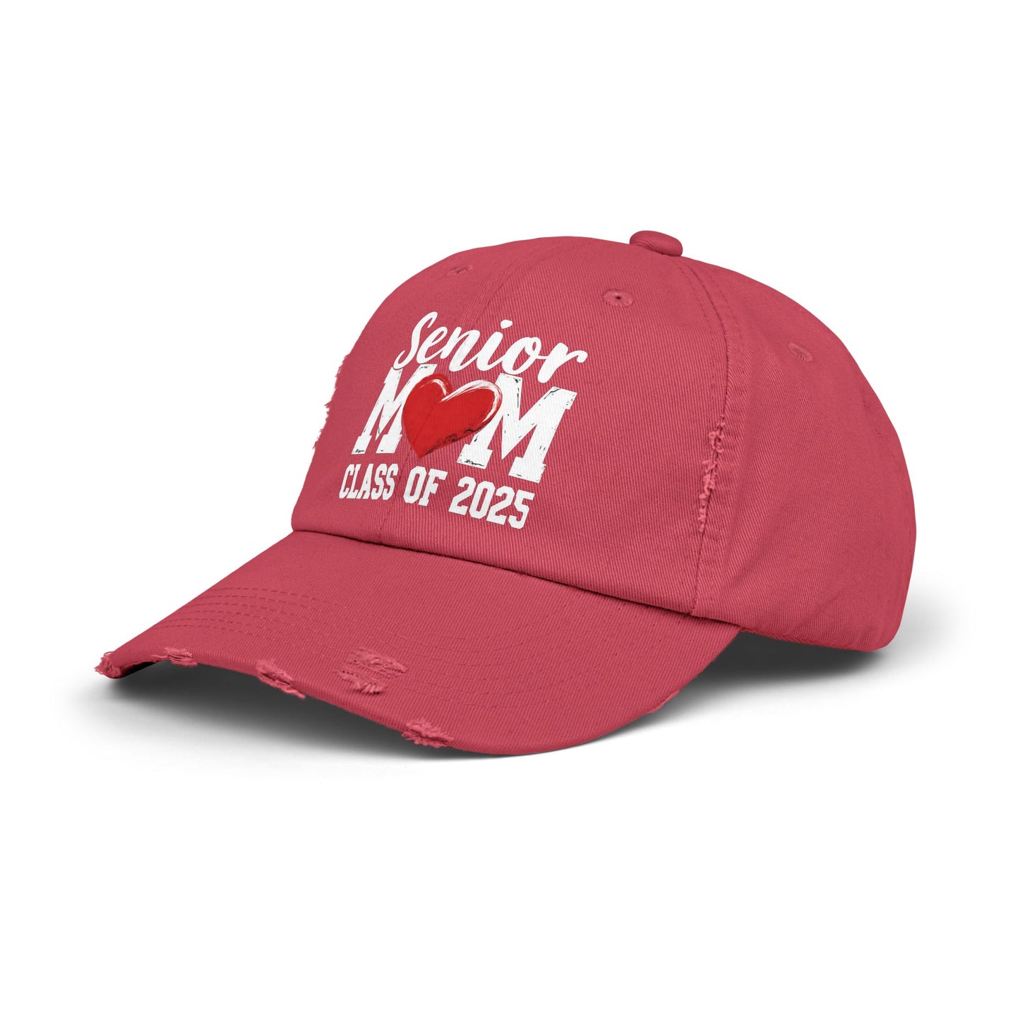 Senior Mom Class of 2025 Heart Cap