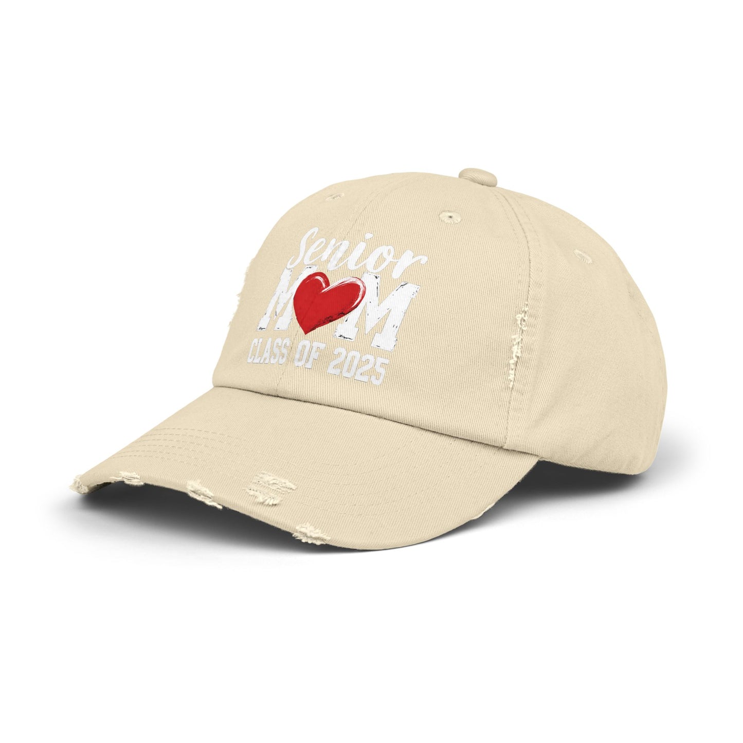 Senior Mom Class of 2025 Heart Cap