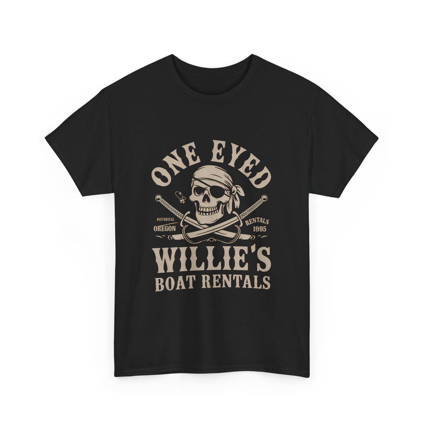 One Eyed Willie's Boat Rentals Cotton Tee
