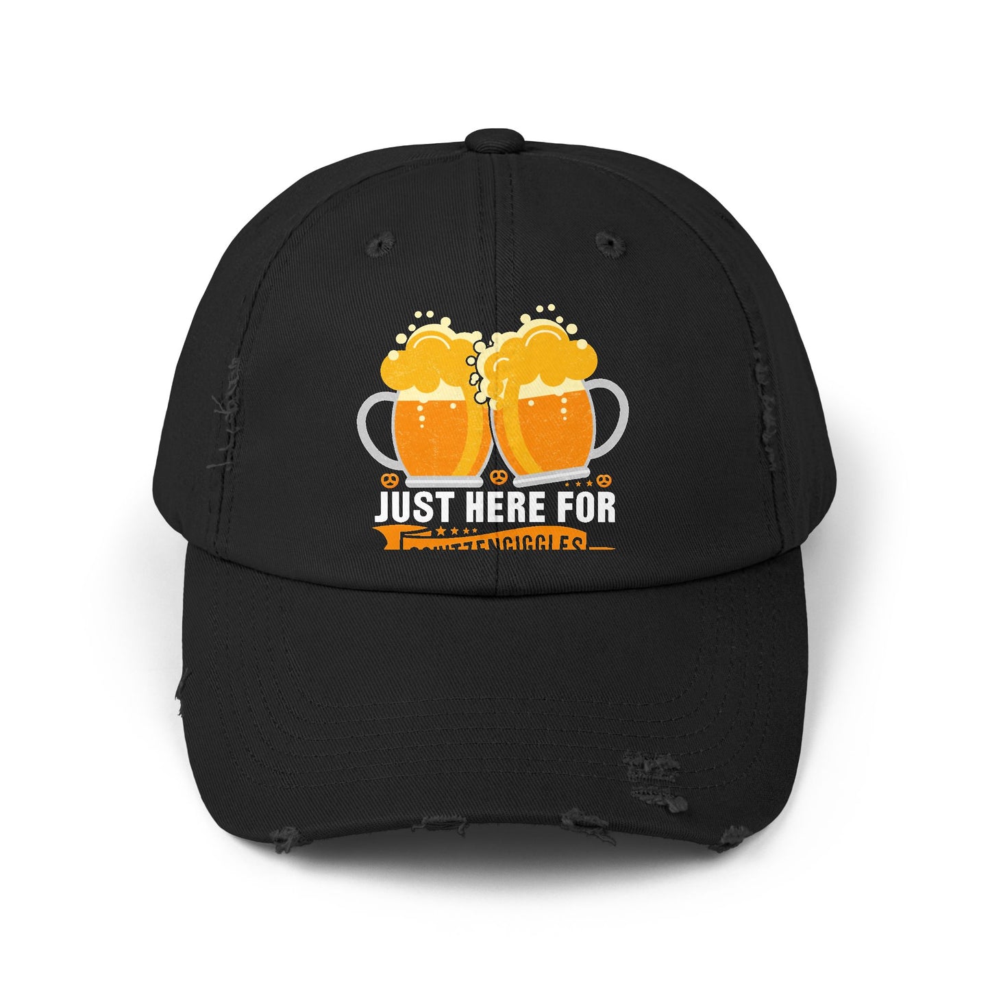 Just Here For Schitzengiggles Beer Lovers Fun Design Cap