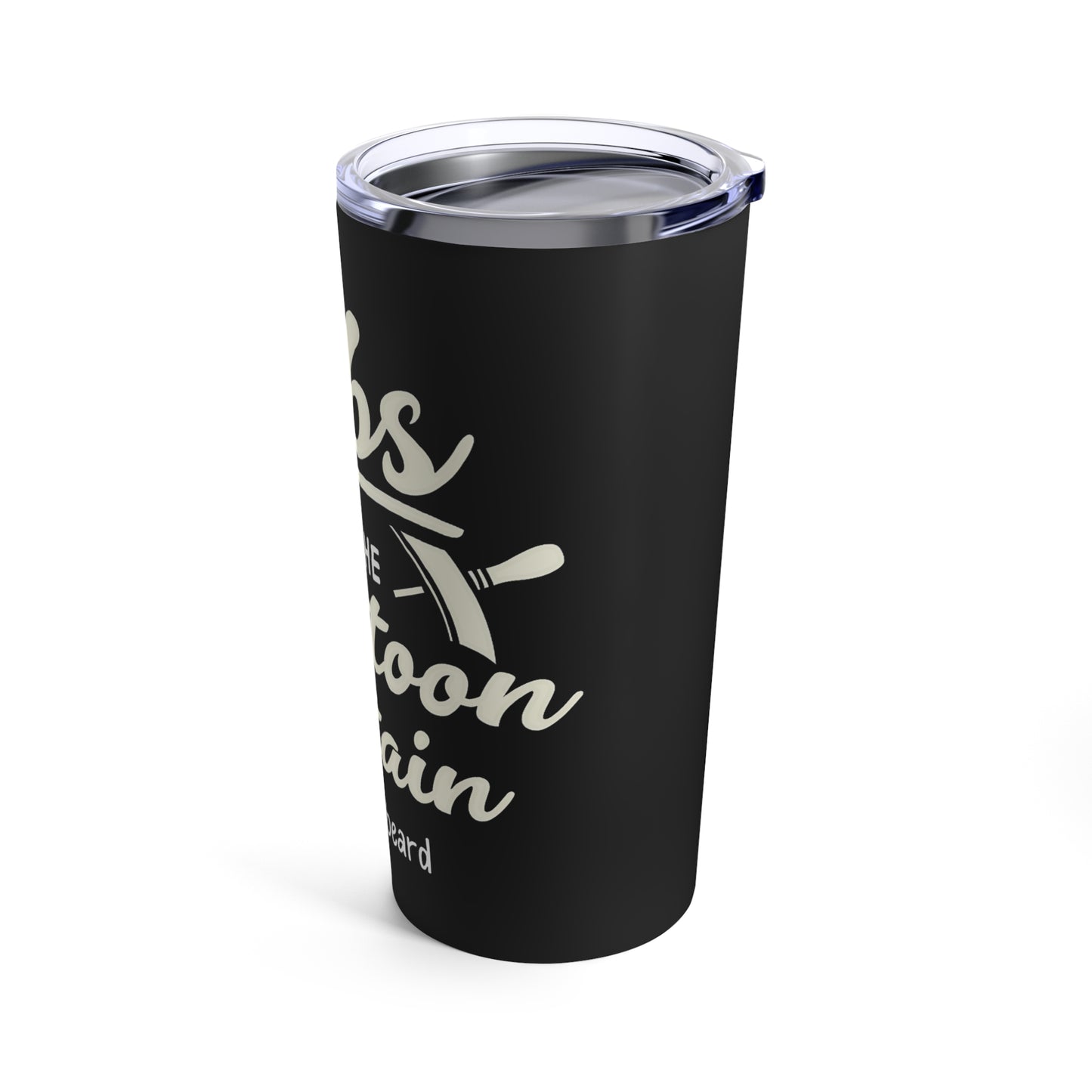Dibs on the Pontoon Captain With the Beard Boating Fun Tumbler
