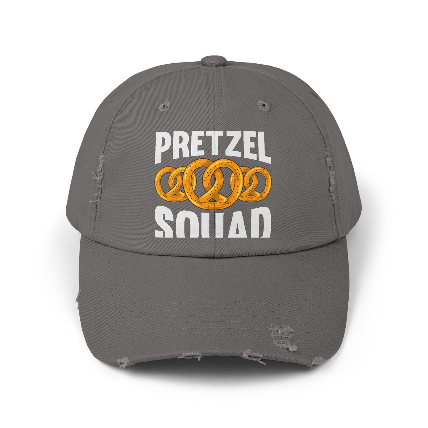 Pretzel Squad Fun Snack Enthusiasts Community Cap