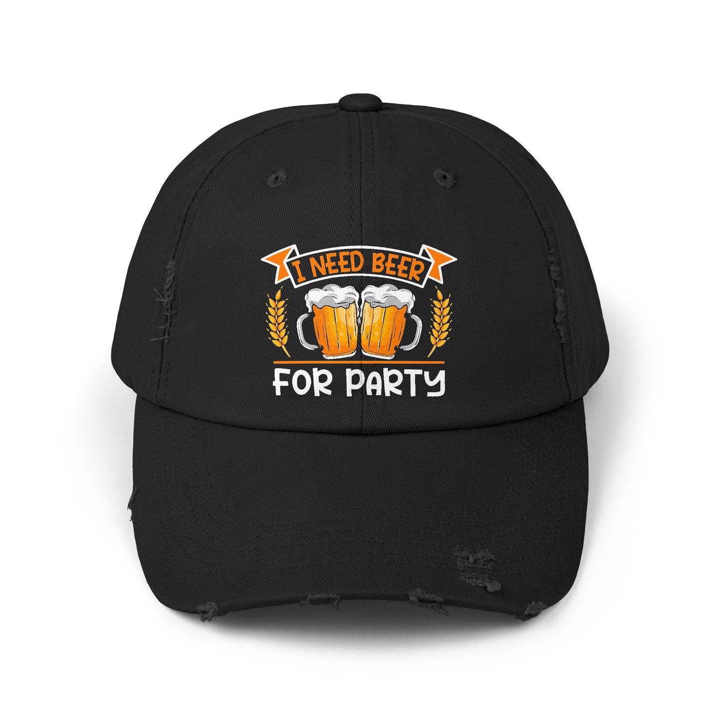 I Need Beer For Party - Fun Beer Enthusiast Cap