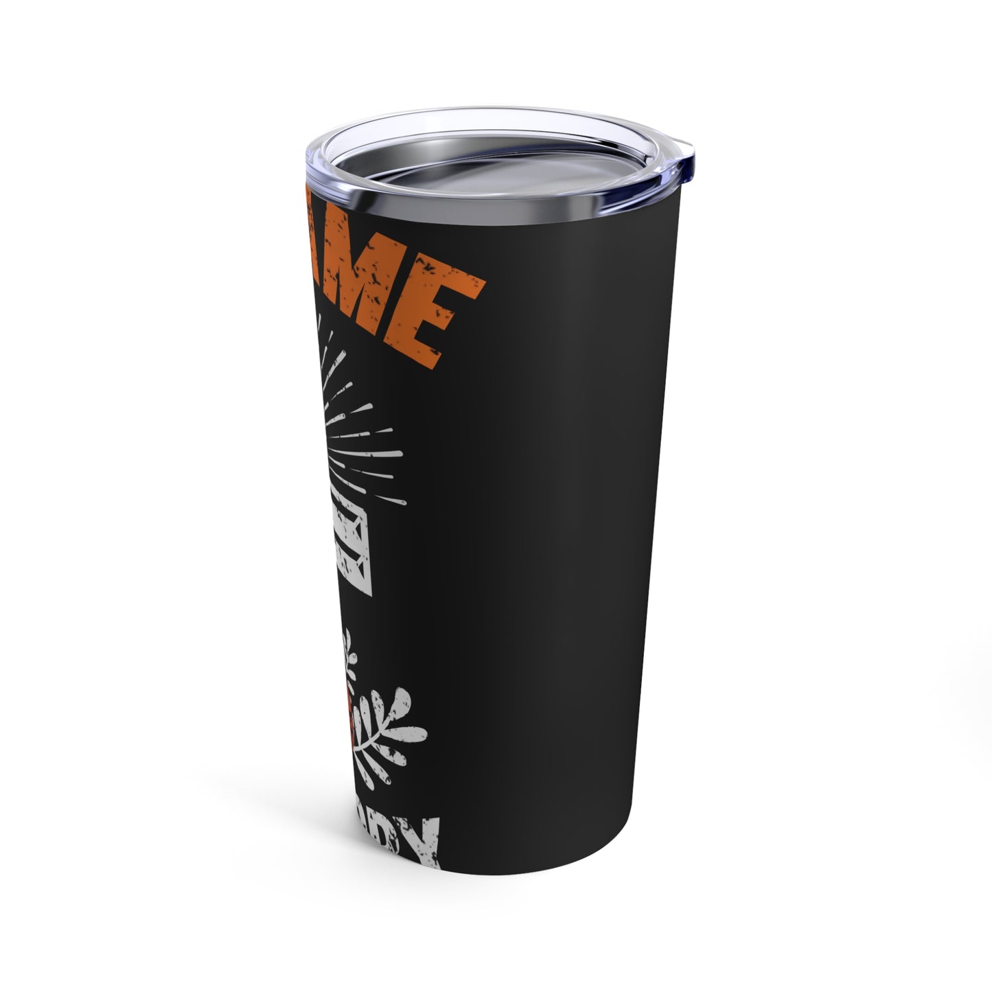 My Game His Glory Basketball Faith Cross Tumbler