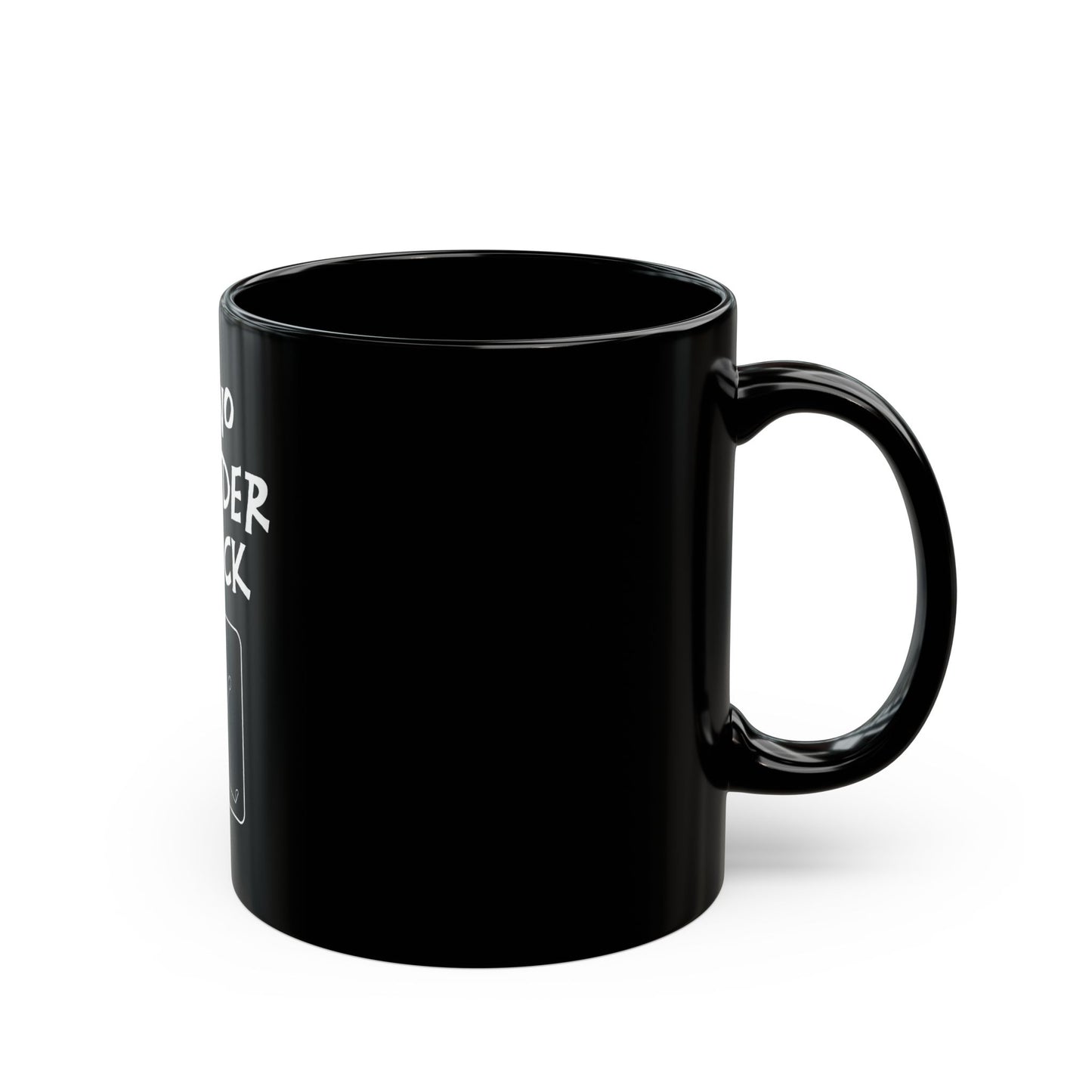Oh No I'm Under A Tack Funny Stick Figure Humorous Quote Ceramic Mug