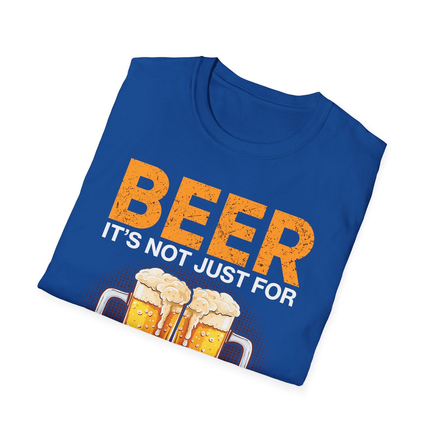 Beer It's Not Just For Breakfast Anymore - Funny Beer Lovers Design T-Shirt