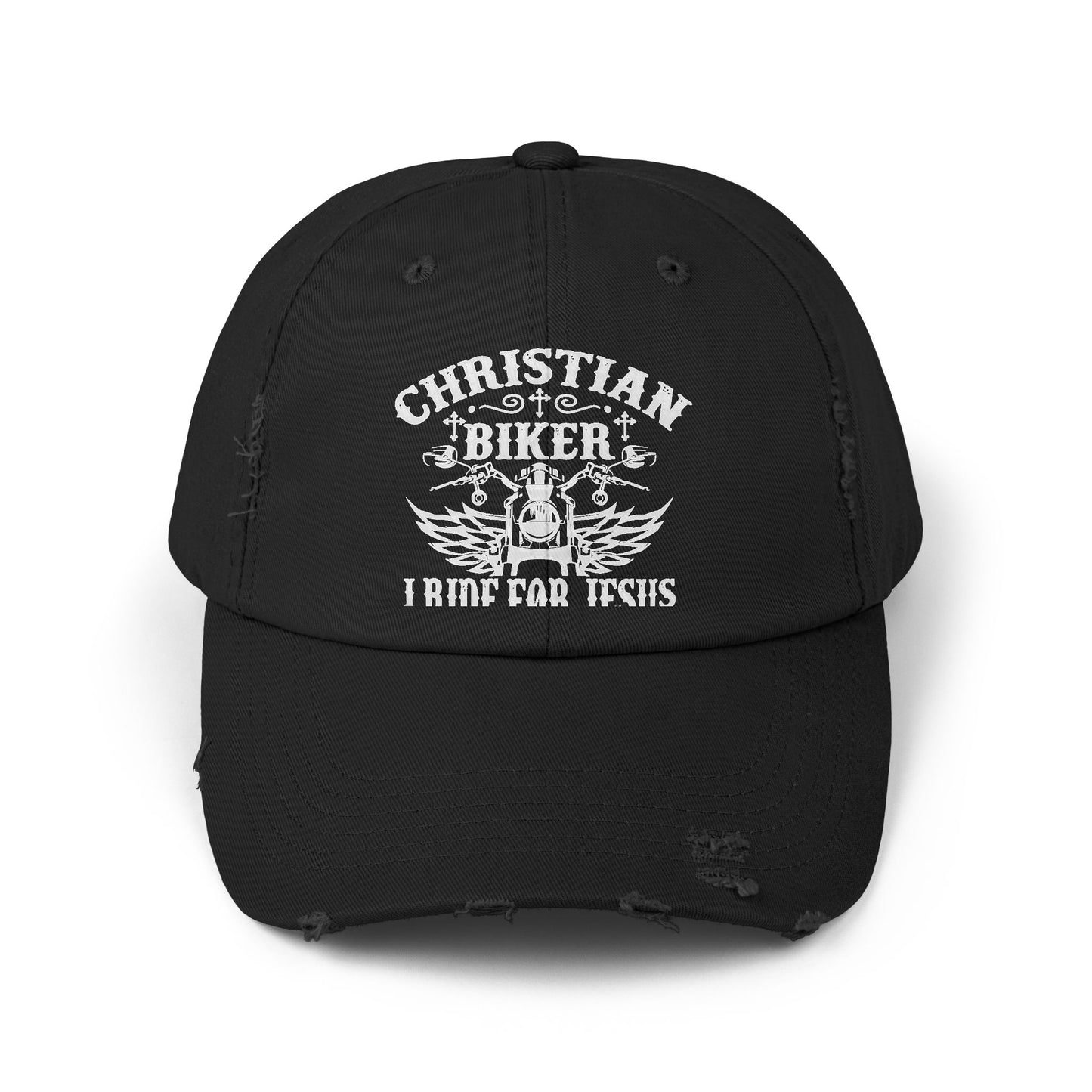 Christian Biker I Ride For Jesus Cap