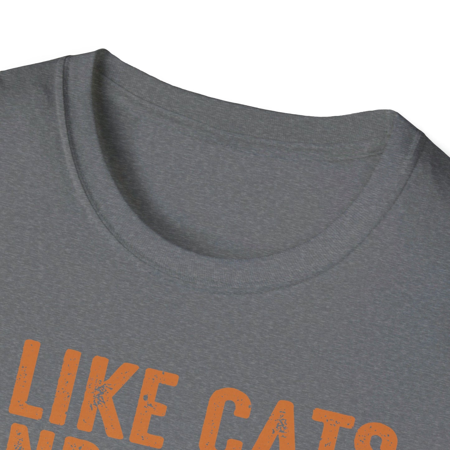 I Like Cats And Coffee And Maybe 3 People - Retro Cat Lover Coffee Enthusiast T-Shirt