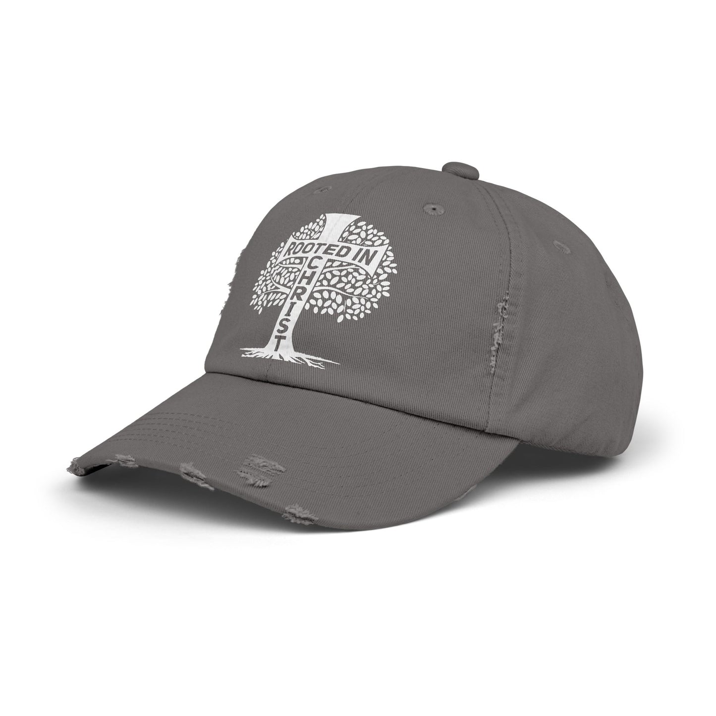 Rooted In Christ Tree of Faith Graphic Cap