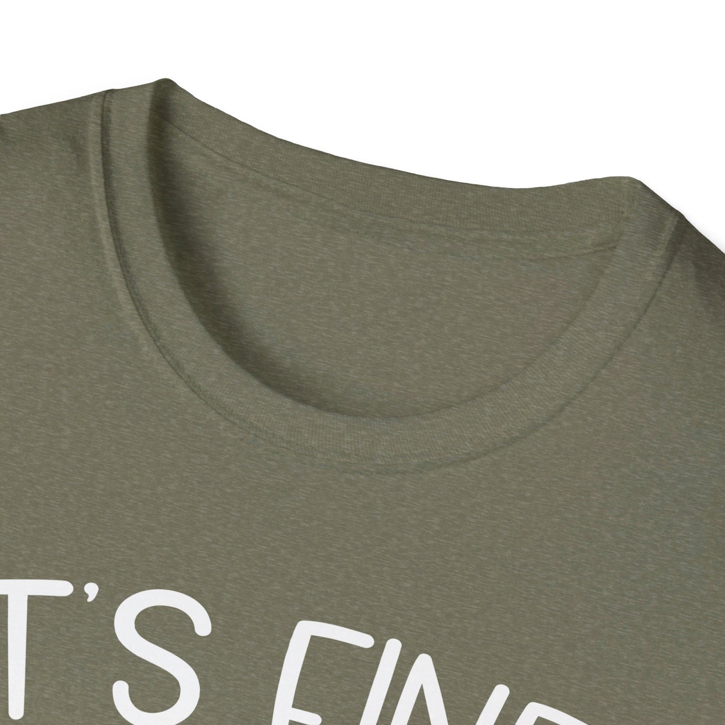 It's Fine. I'm Fine. Everything Is Fine. Funny Cat T-Shirt