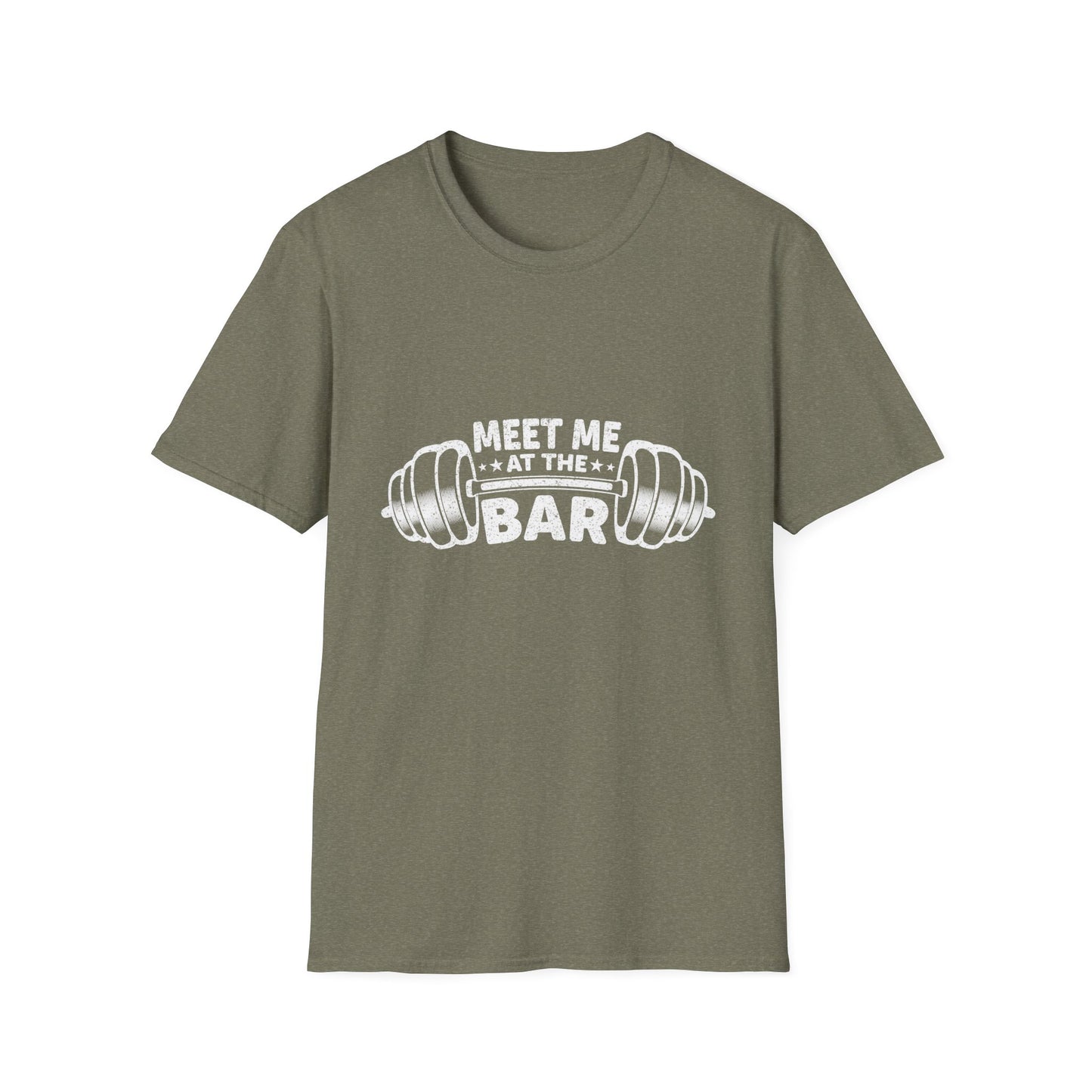 Meet Me At The Bar Weightlifting Motivation T-Shirt