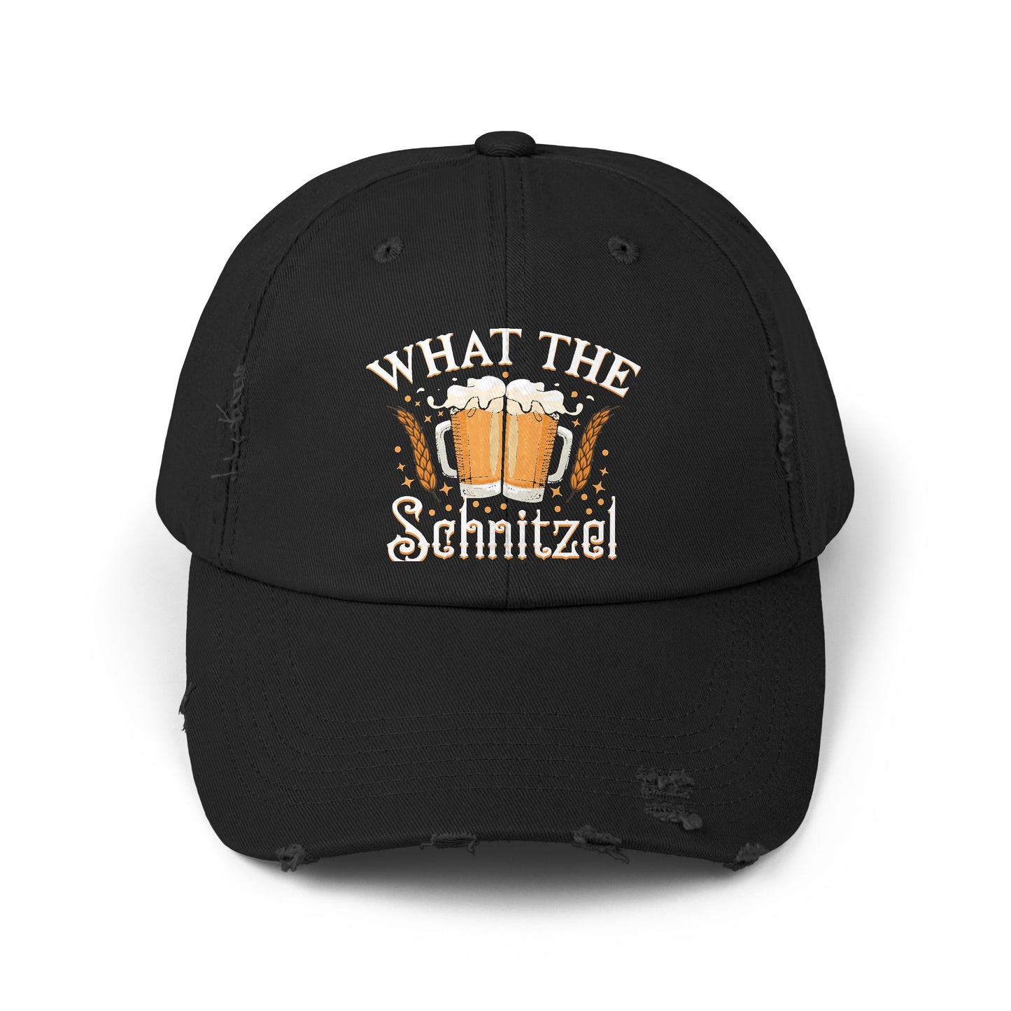What The Schnitzel Beer Lovers Oktoberfest Design Cap