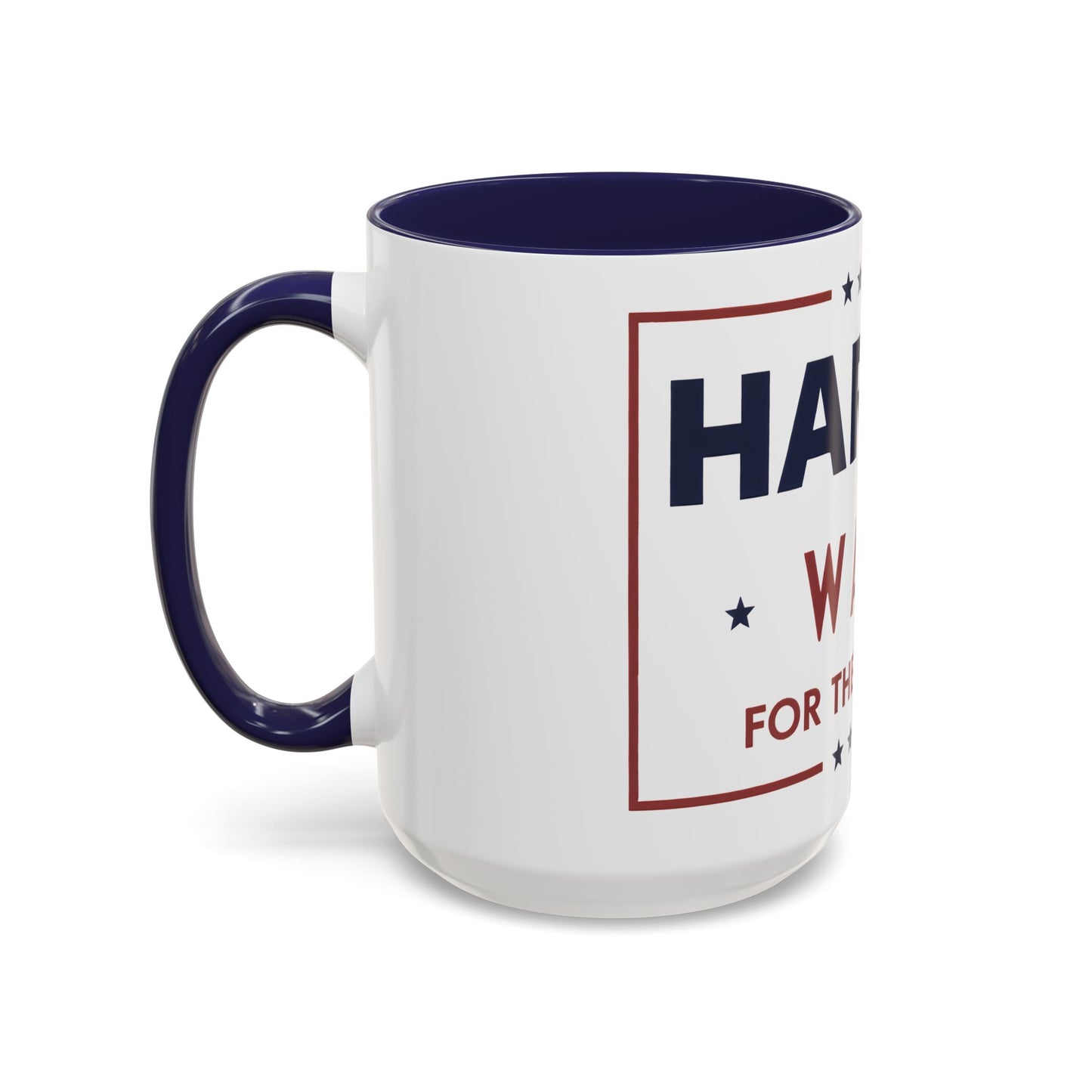 Harris Walz For the People 2024 Election Accent Coffee Mug (11, 15oz)