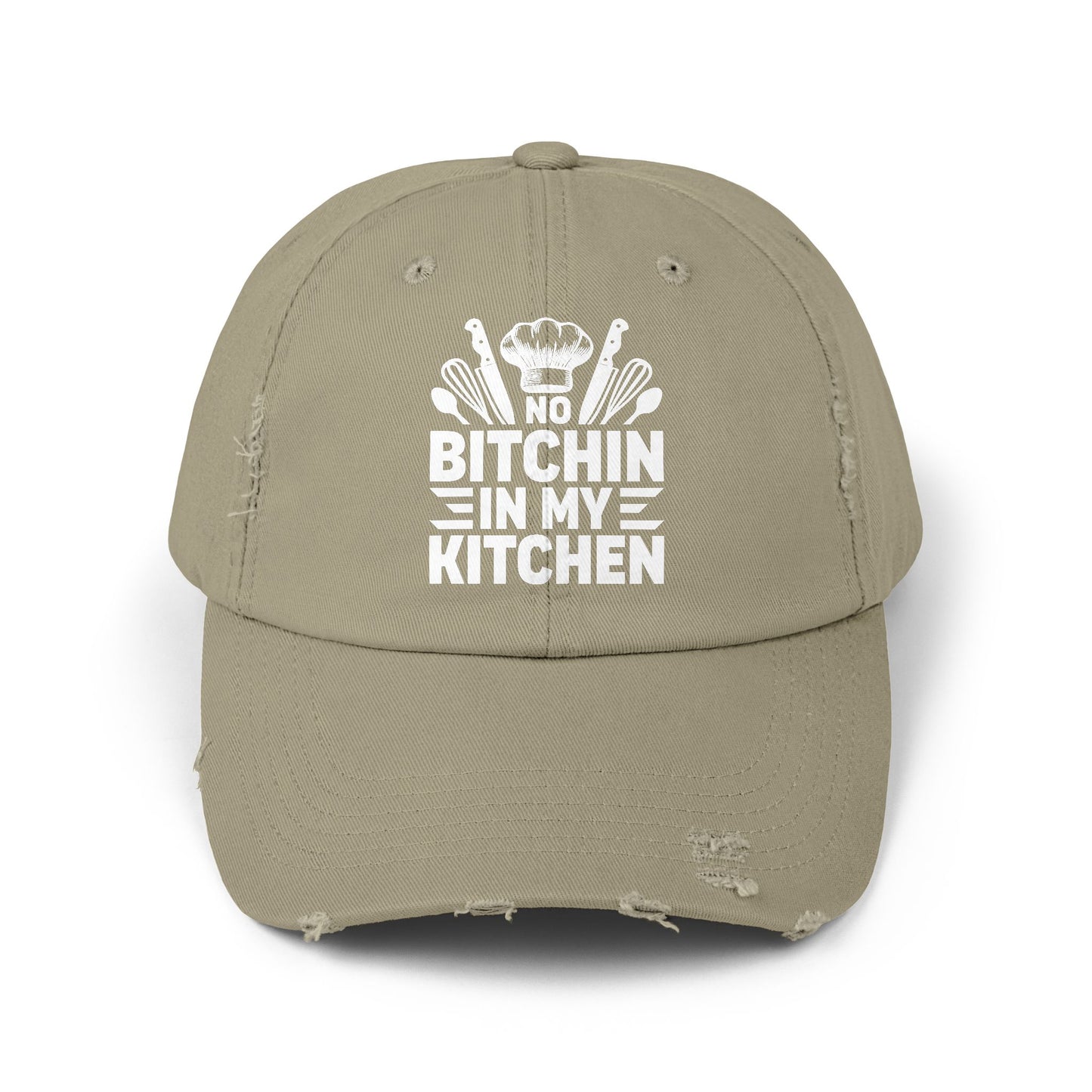 No Bitchin In My Kitchen Chef Humor Cap