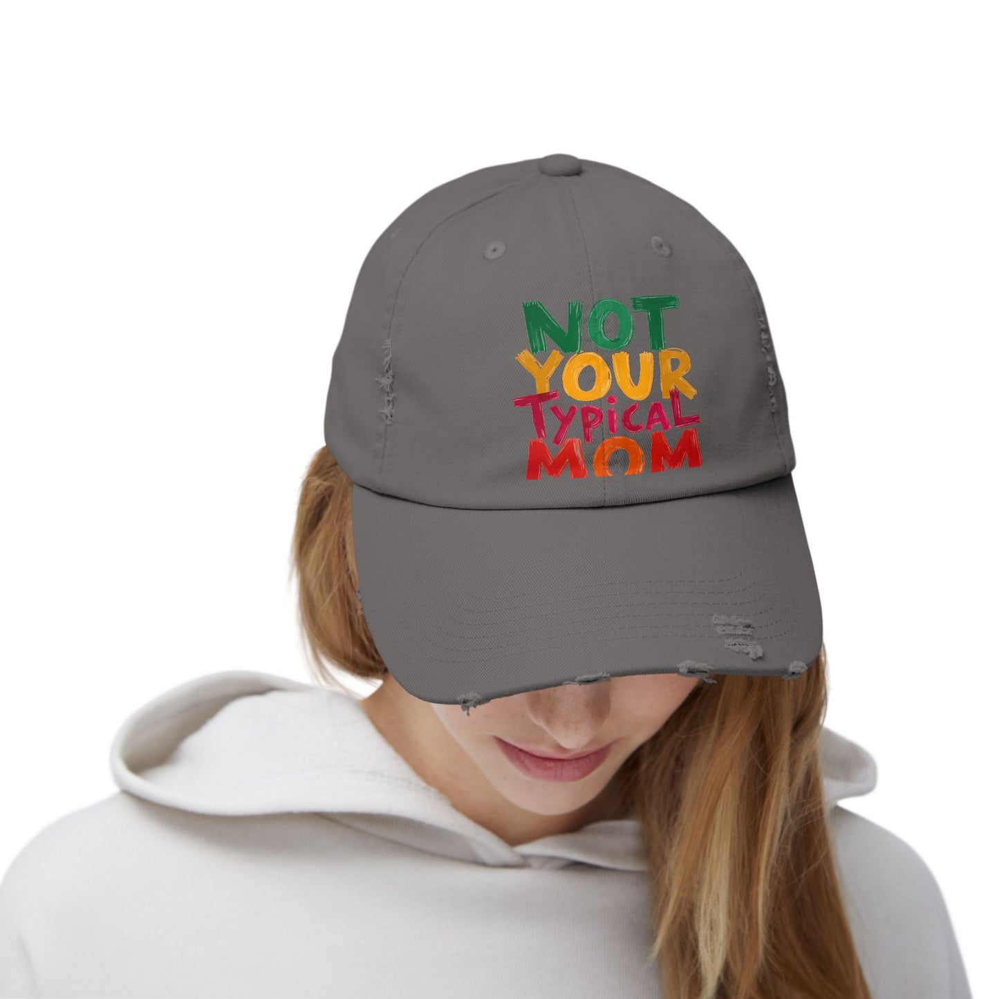 Not Your Typical Mom Bold and Colorful Statement Cap