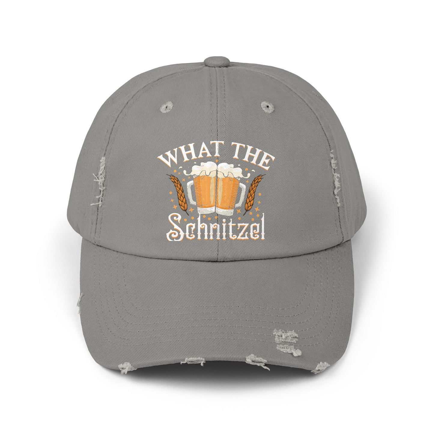 What The Schnitzel Beer Lovers Oktoberfest Design Cap