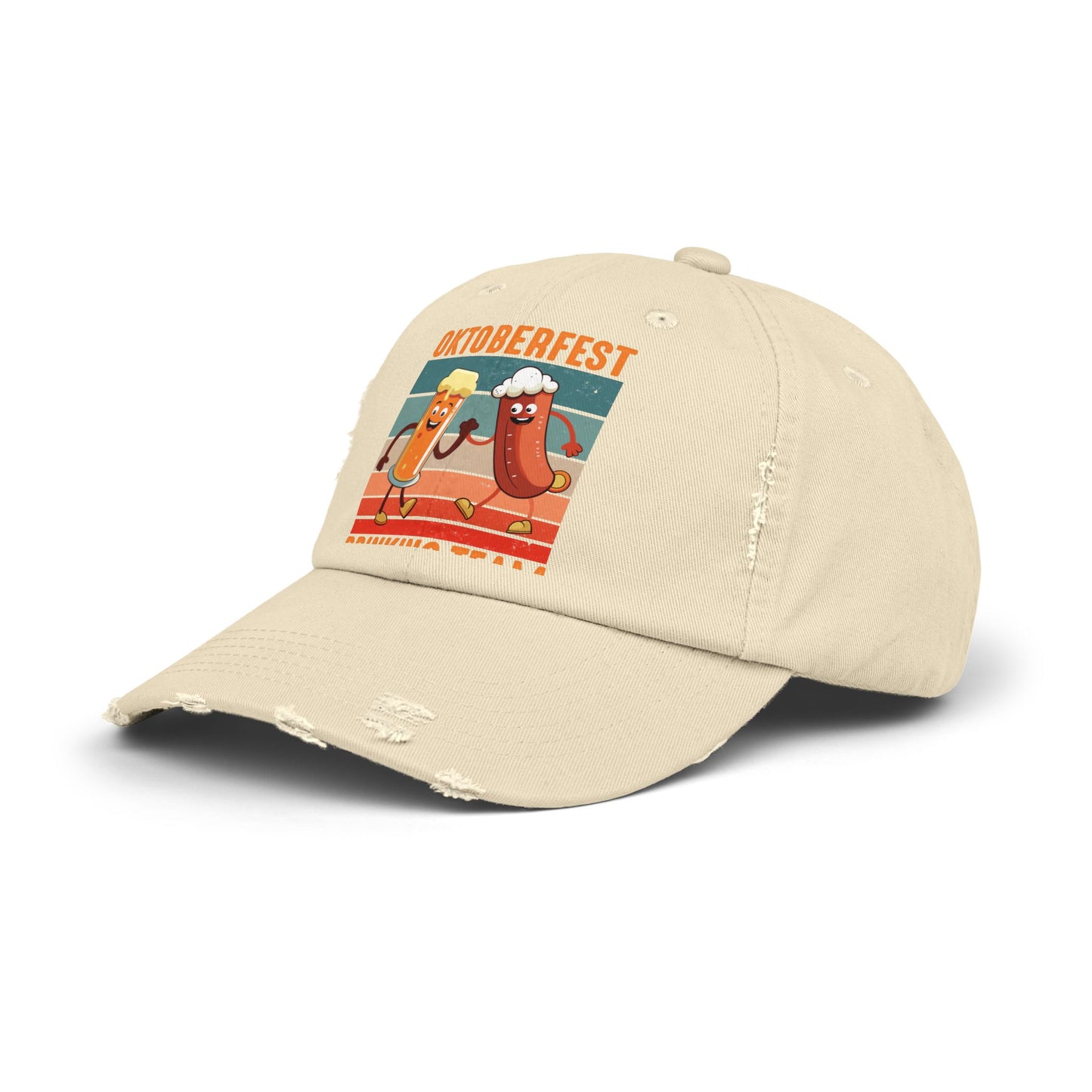 Oktoberfest Drinking Team Let's Get Schnitzel Faced Cap