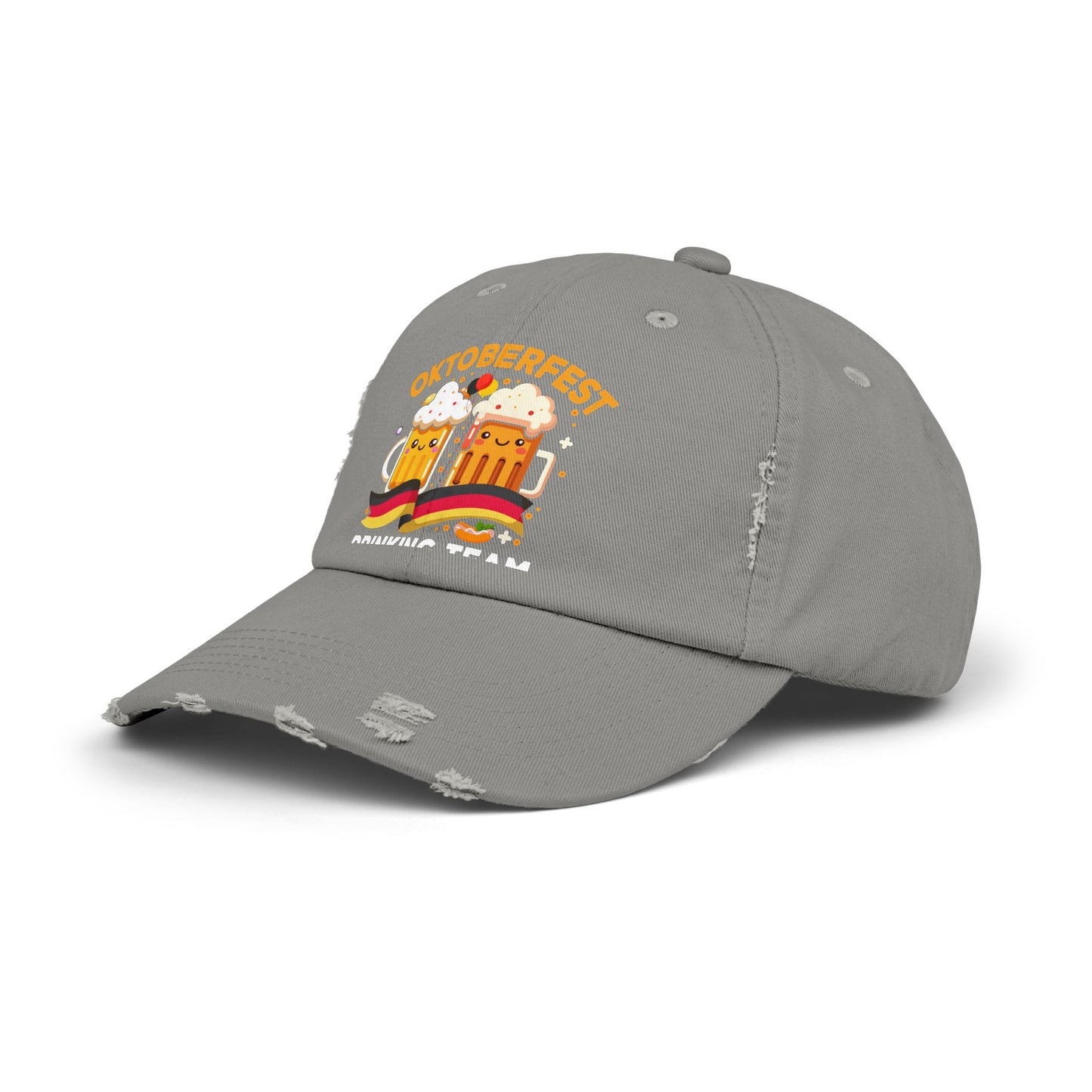 Oktoberfest Drinking Team Fun Beer Mugs German Flag Cap