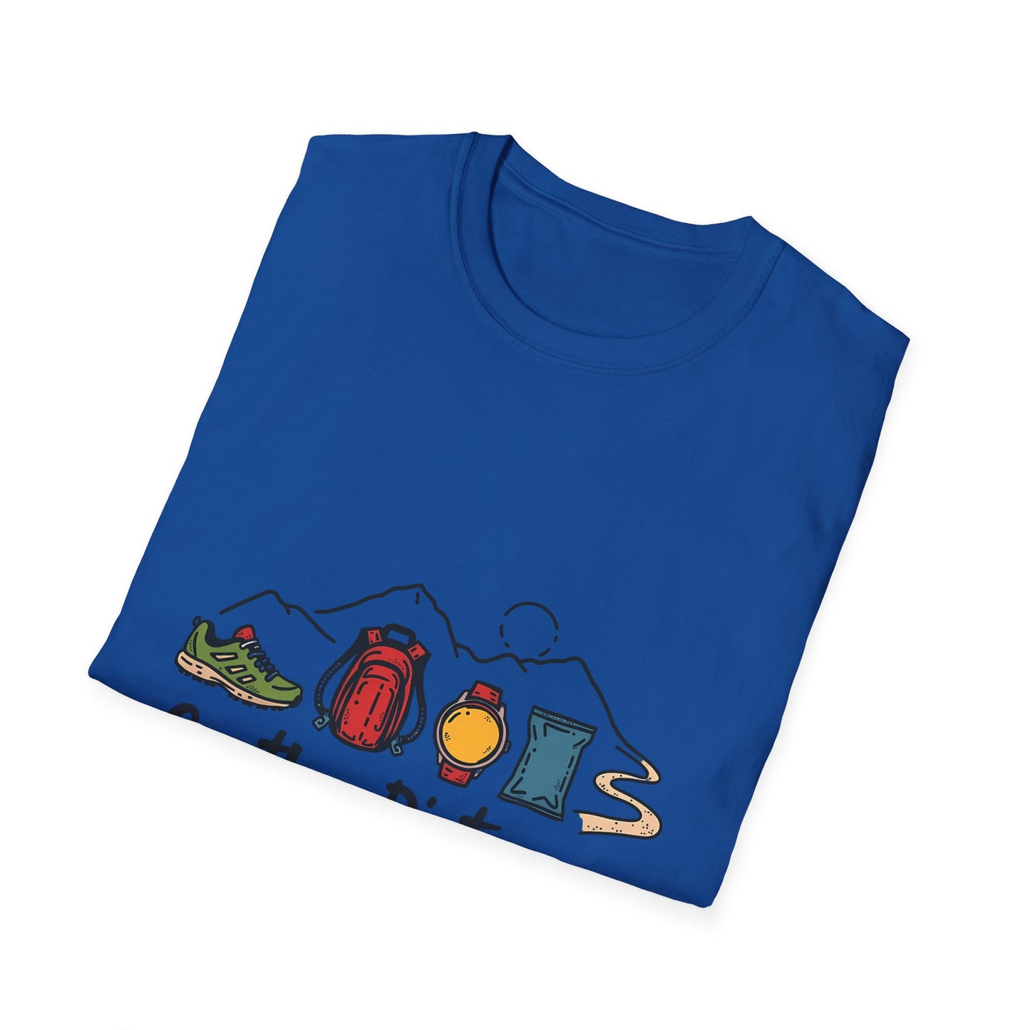Go the Distance Adventure Enthusiast Hiking Essentials T-Shirt