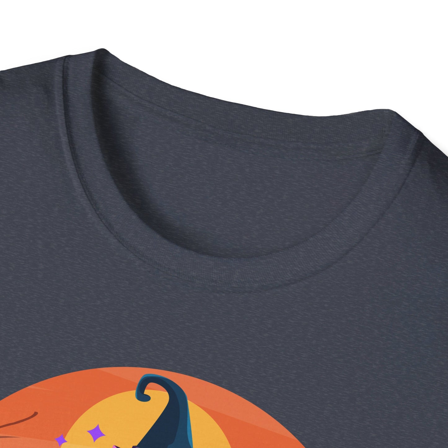 Error 404 Costume Not Found Funny Halloween Witch Cat Pumpkin T-Shirt