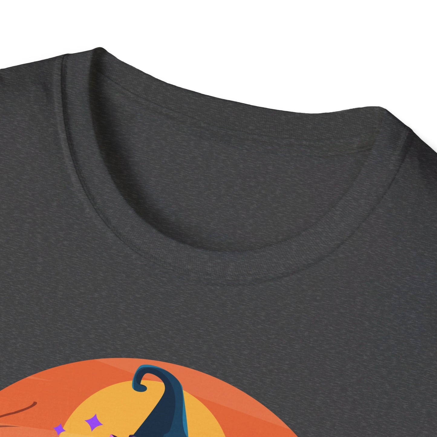 Error 404 Costume Not Found Funny Halloween Witch Cat Pumpkin T-Shirt