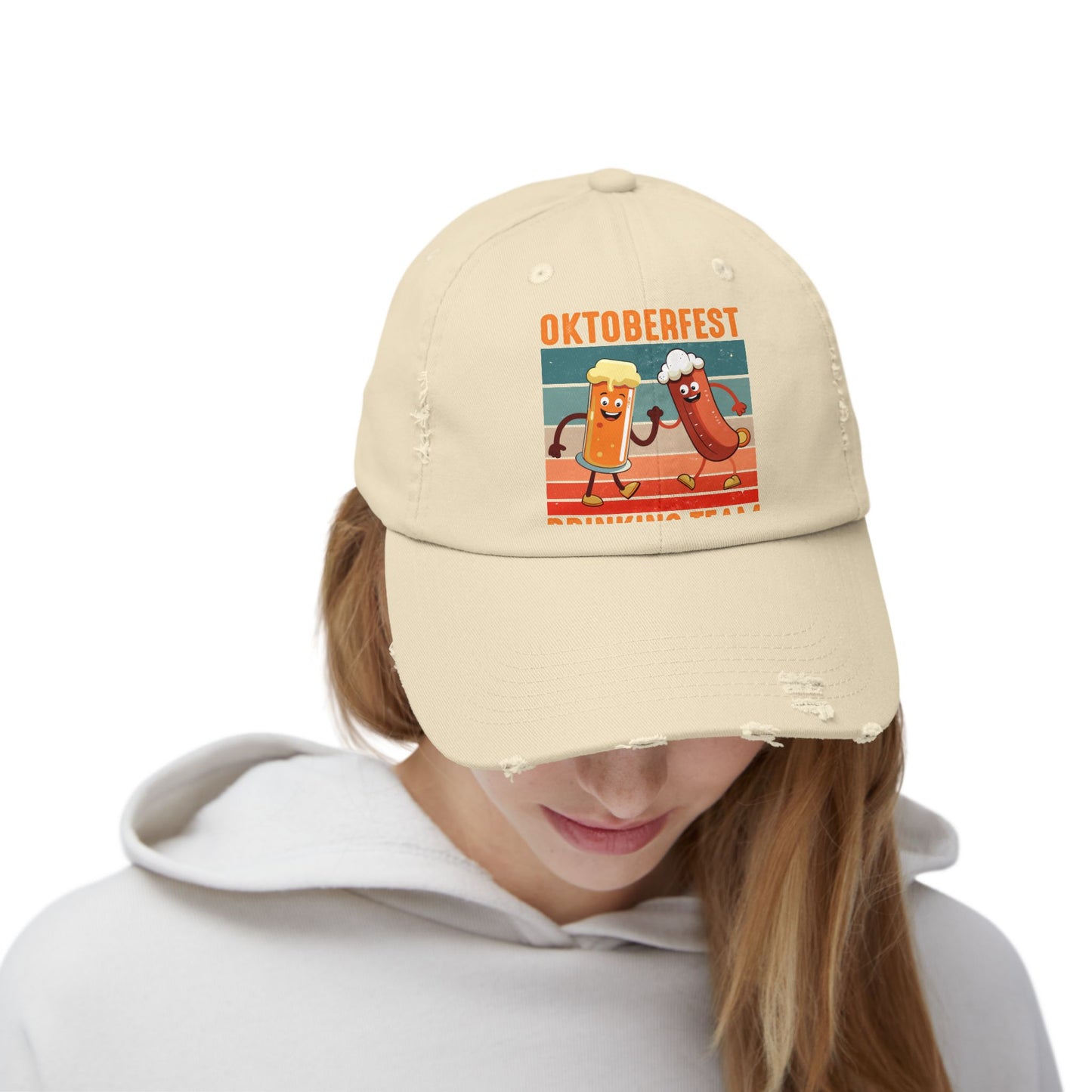 Oktoberfest Drinking Team Let's Get Schnitzel Faced Cap