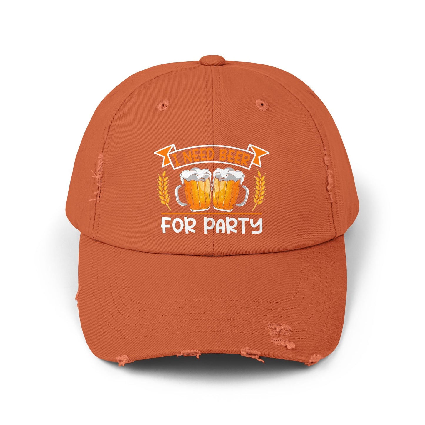 I Need Beer For Party - Fun Beer Enthusiast Cap
