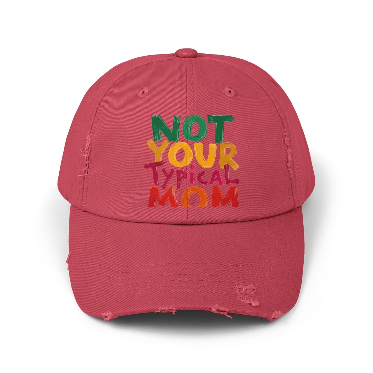 Not Your Typical Mom Bold and Colorful Statement Cap
