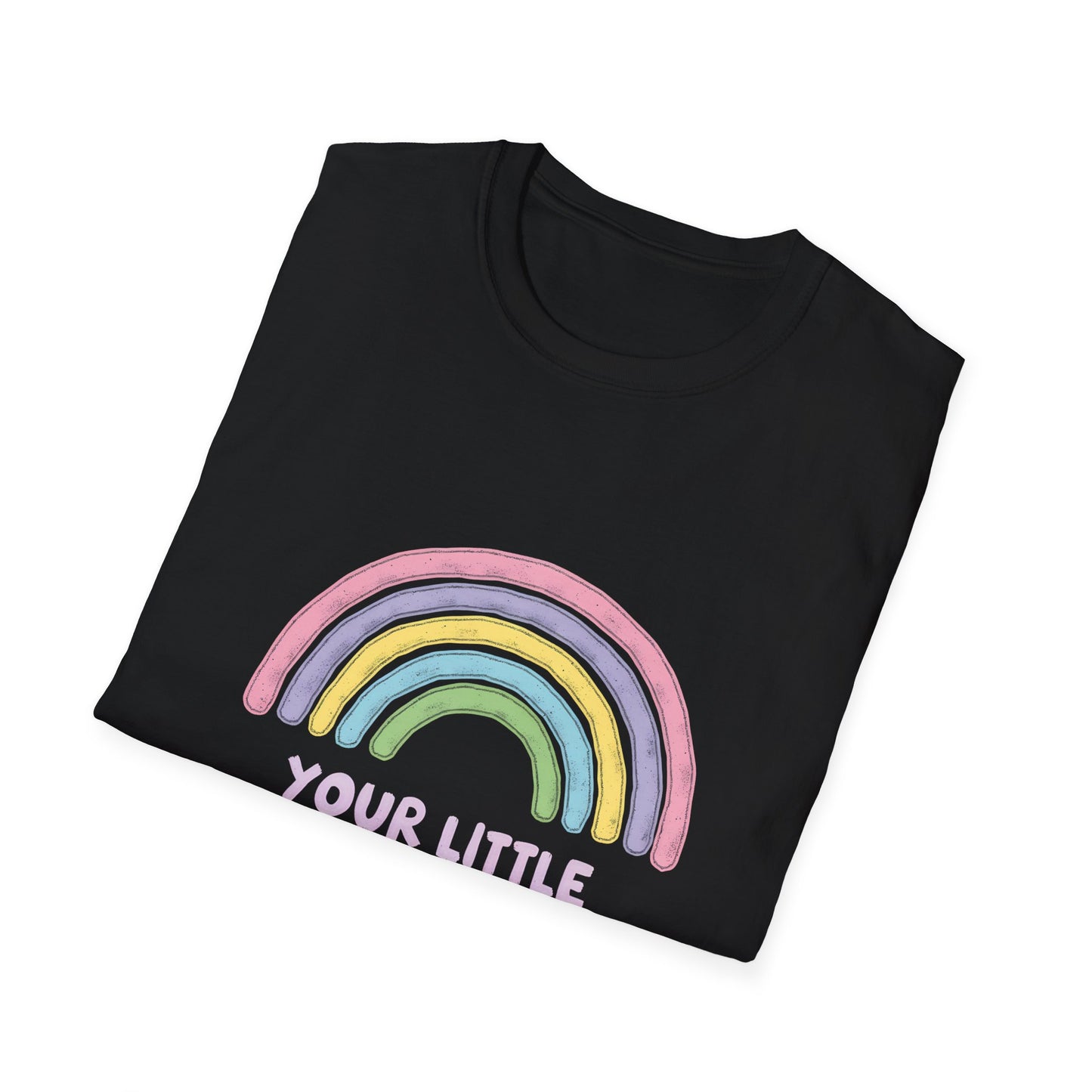 Your Little Ray of Sarcastic Sunshine Has Arrived Rainbow Colors T-Shirt