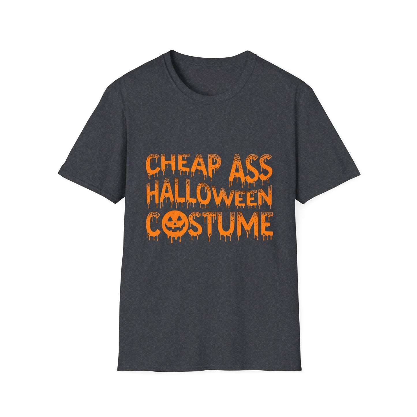Cheap Ass Halloween Costume Funny Jack-o'-lantern T-Shirt