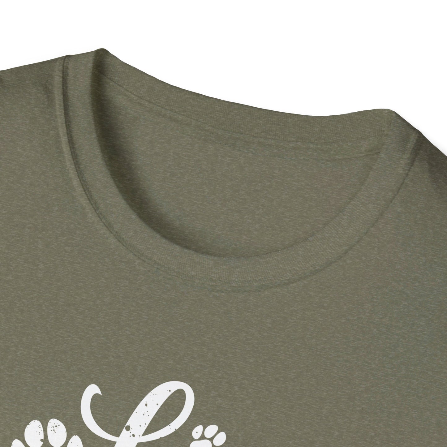 Less People More Cats - Cute Cat Lover Saying with Paw Prints T-Shirt