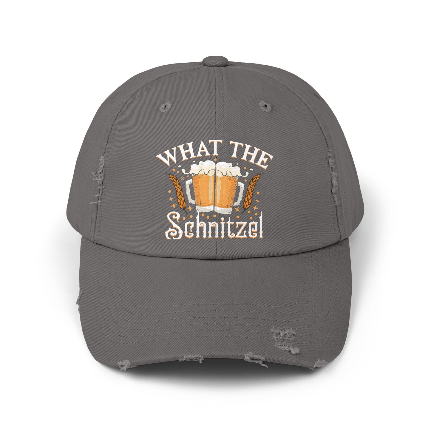 What The Schnitzel Beer Lovers Oktoberfest Design Cap
