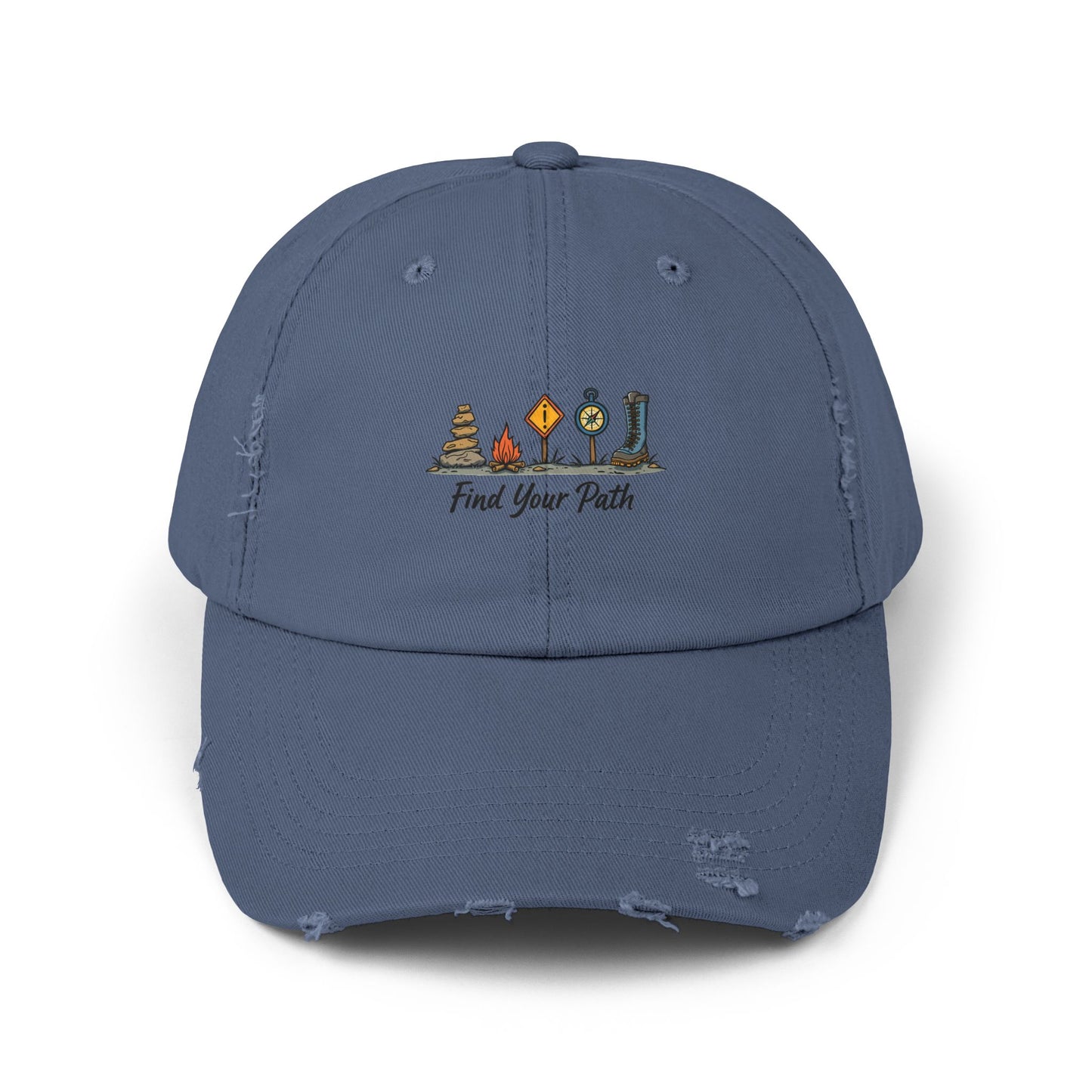 Find Your Path Adventure Inspiration Nature Hiking Cap