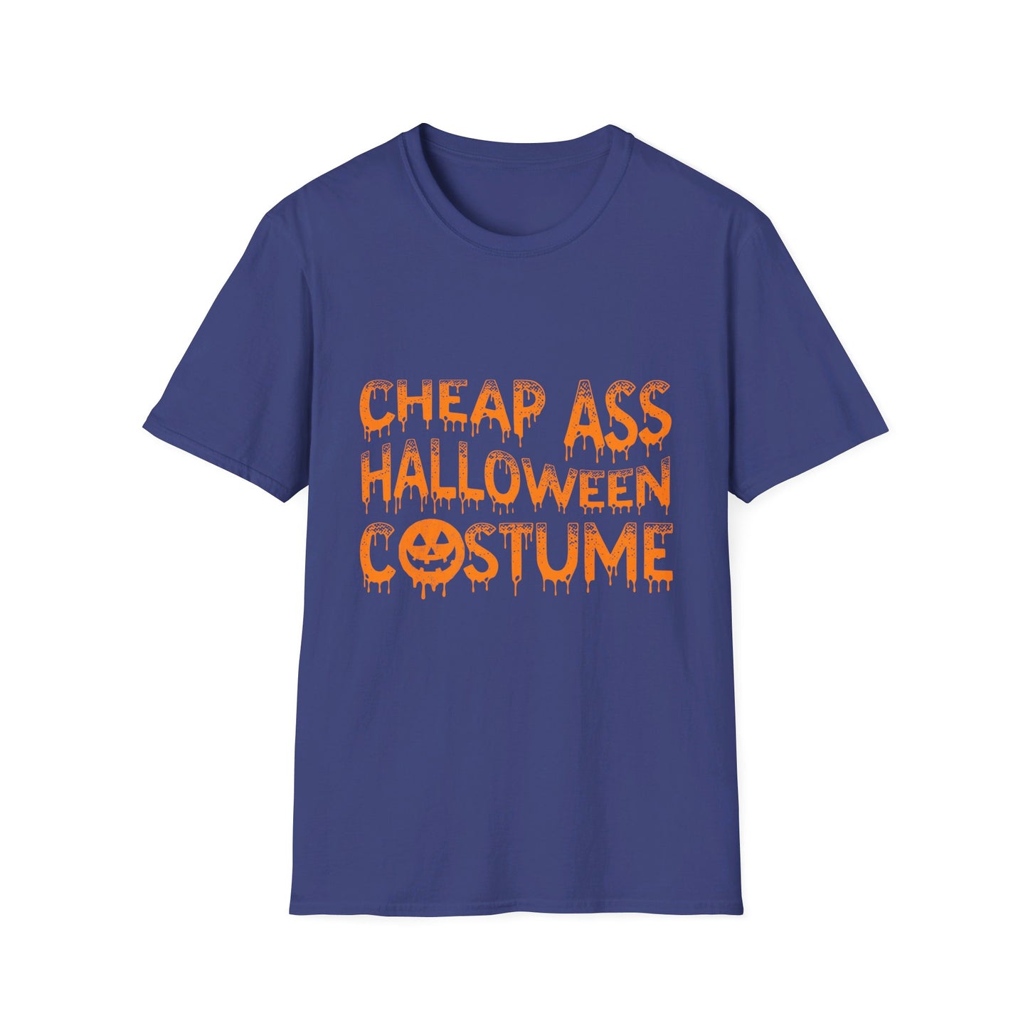 Cheap Ass Halloween Costume Funny Jack-o'-lantern T-Shirt