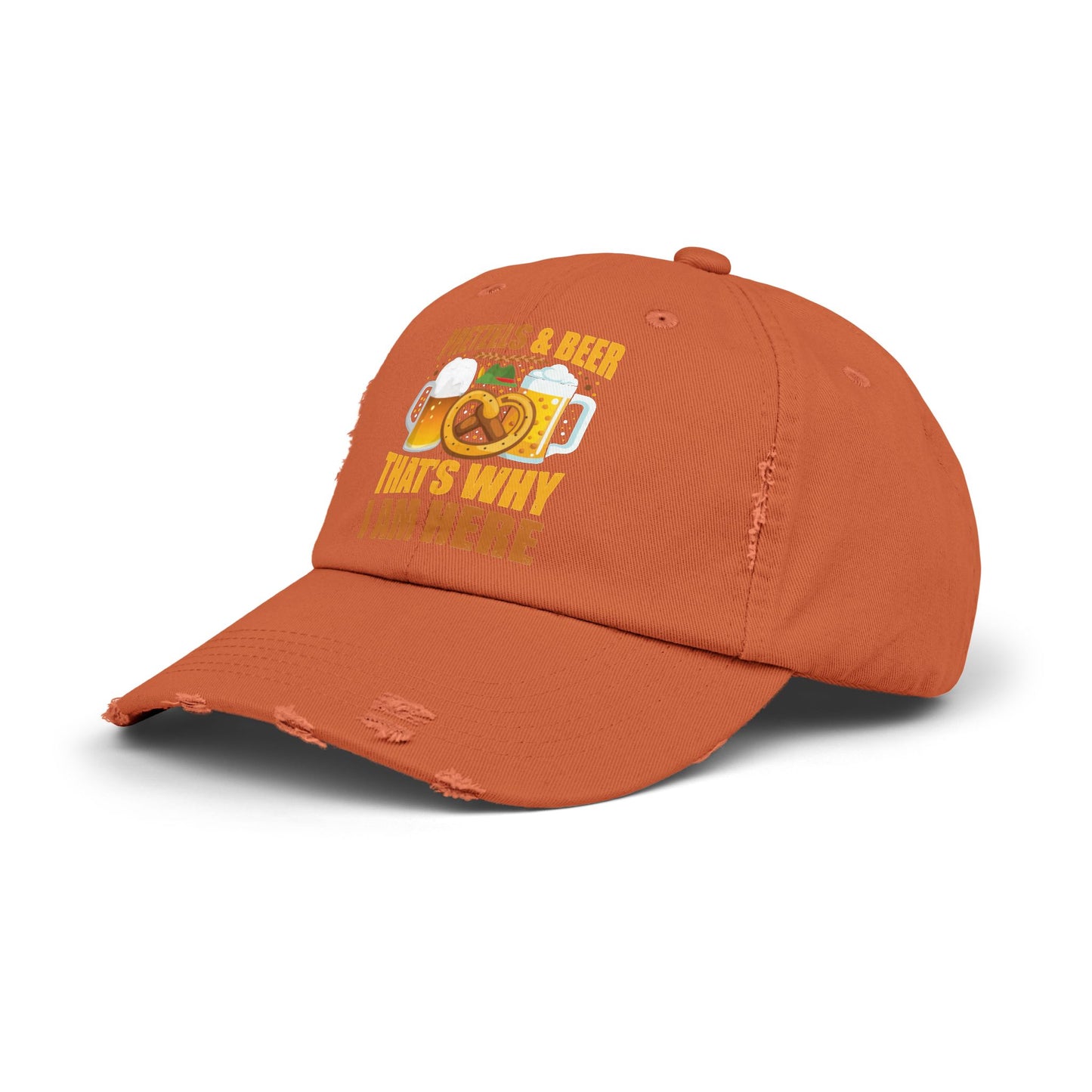 Pretzels & Beer That's Why I Am Here | Oktoberfest Celebration Cap
