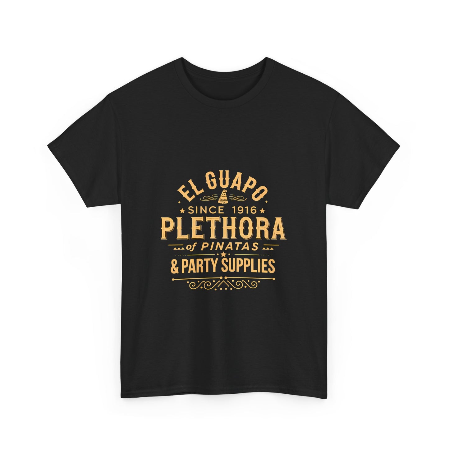 El Guapo Piñata Party Tee - Unisex Heavy Cotton T-Shirt