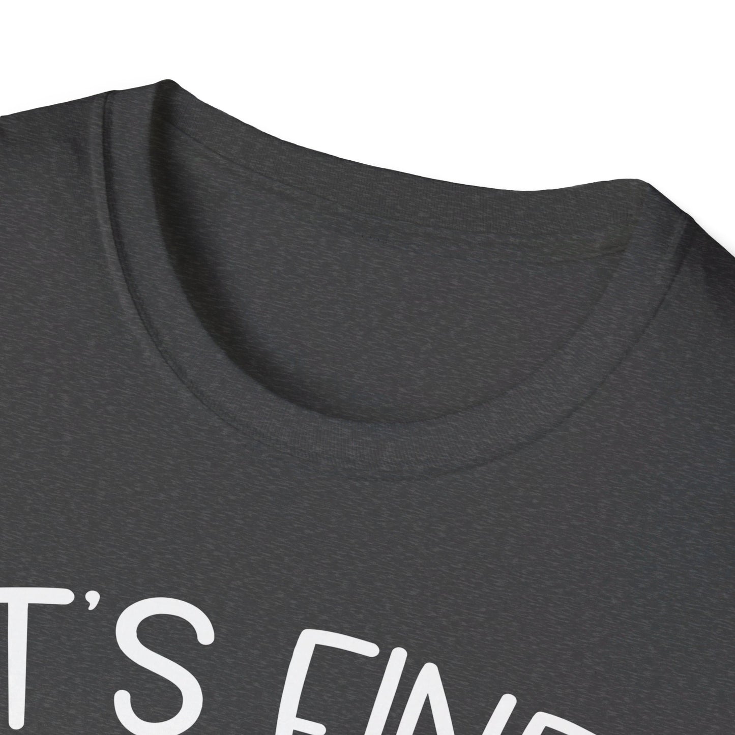 It's Fine. I'm Fine. Everything Is Fine. Funny Cat T-Shirt