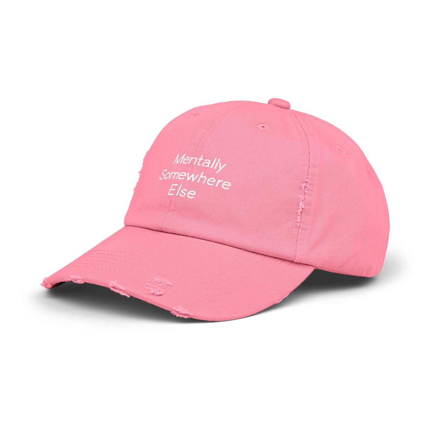 Mentally Somewhere Else Quote for Daydreamers and Free Spirits Cap
