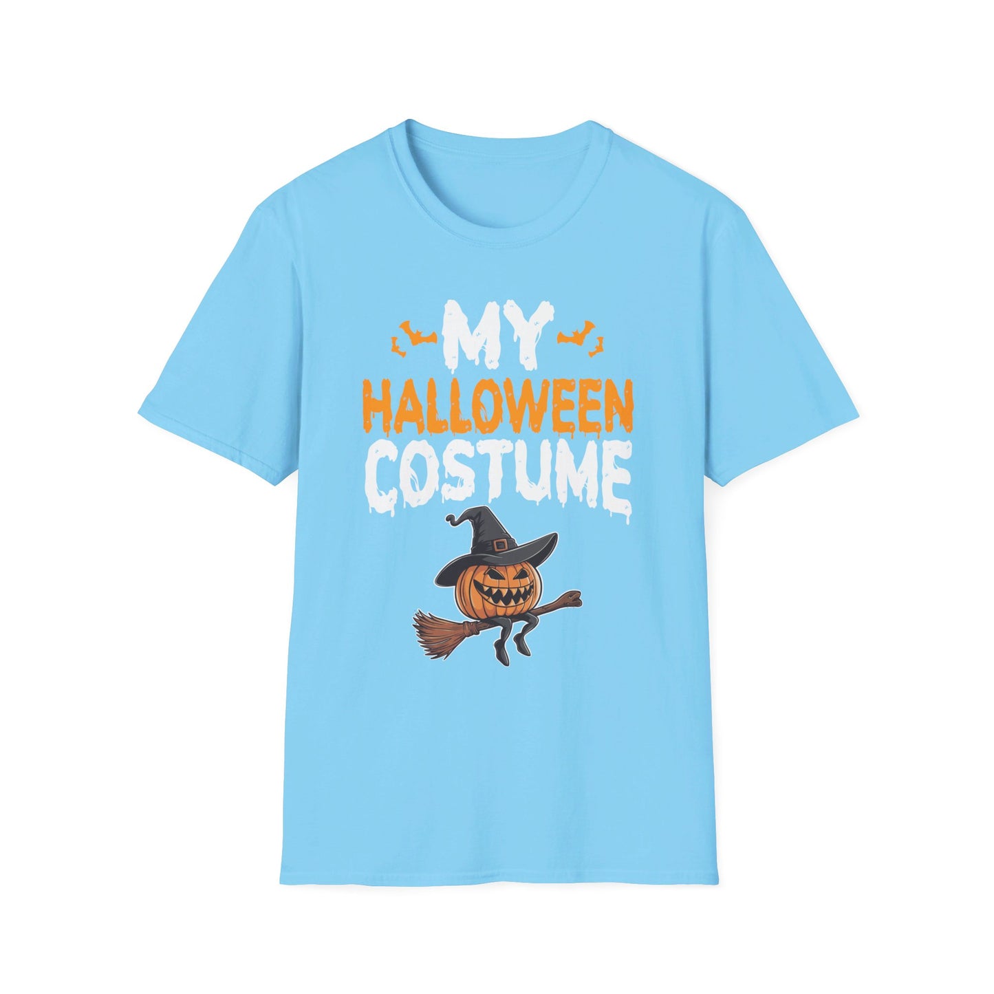 My Halloween Costume Pumpkin Witch Jack-O-Lantern Design T-Shirt