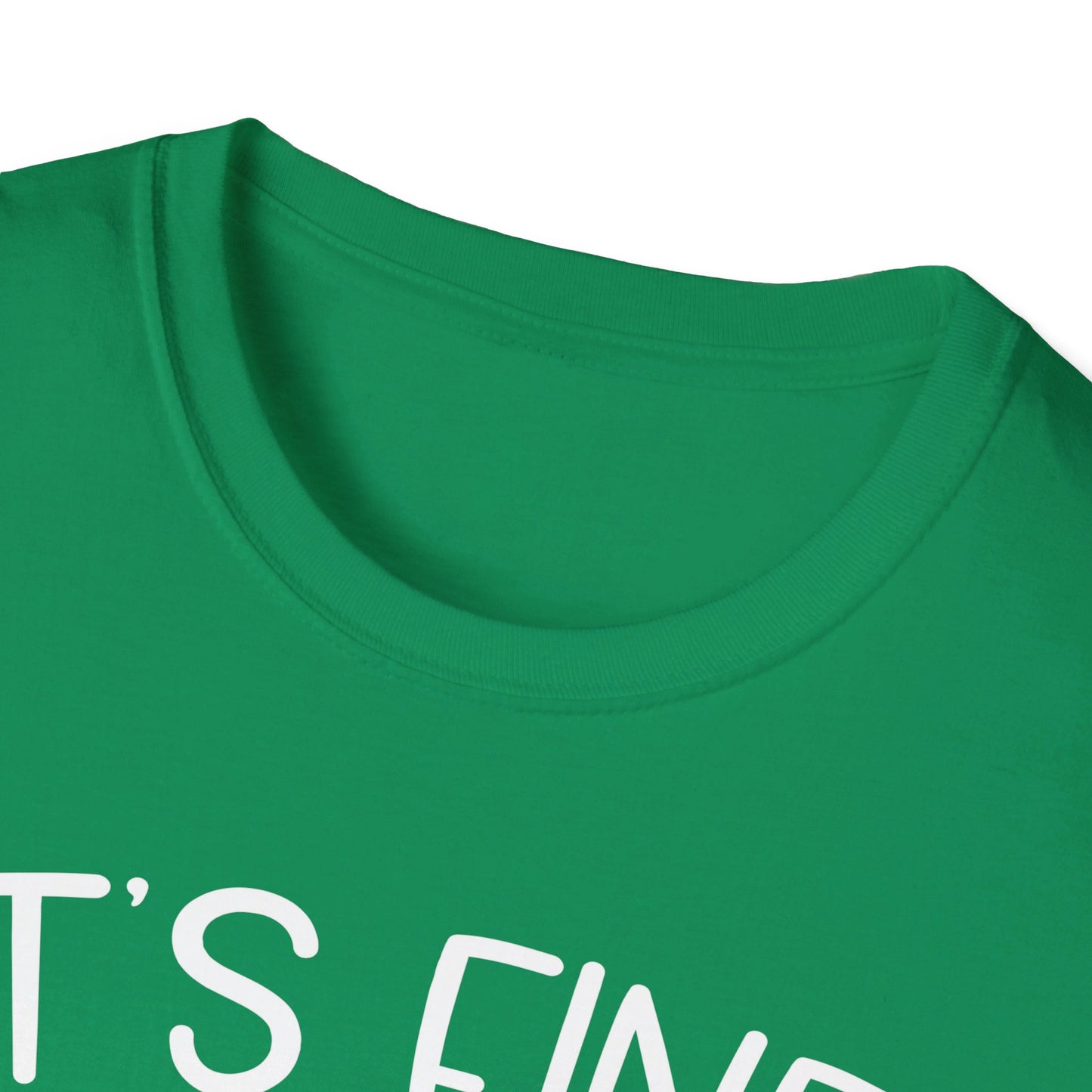 It's Fine. I'm Fine. Everything Is Fine. Funny Cat T-Shirt