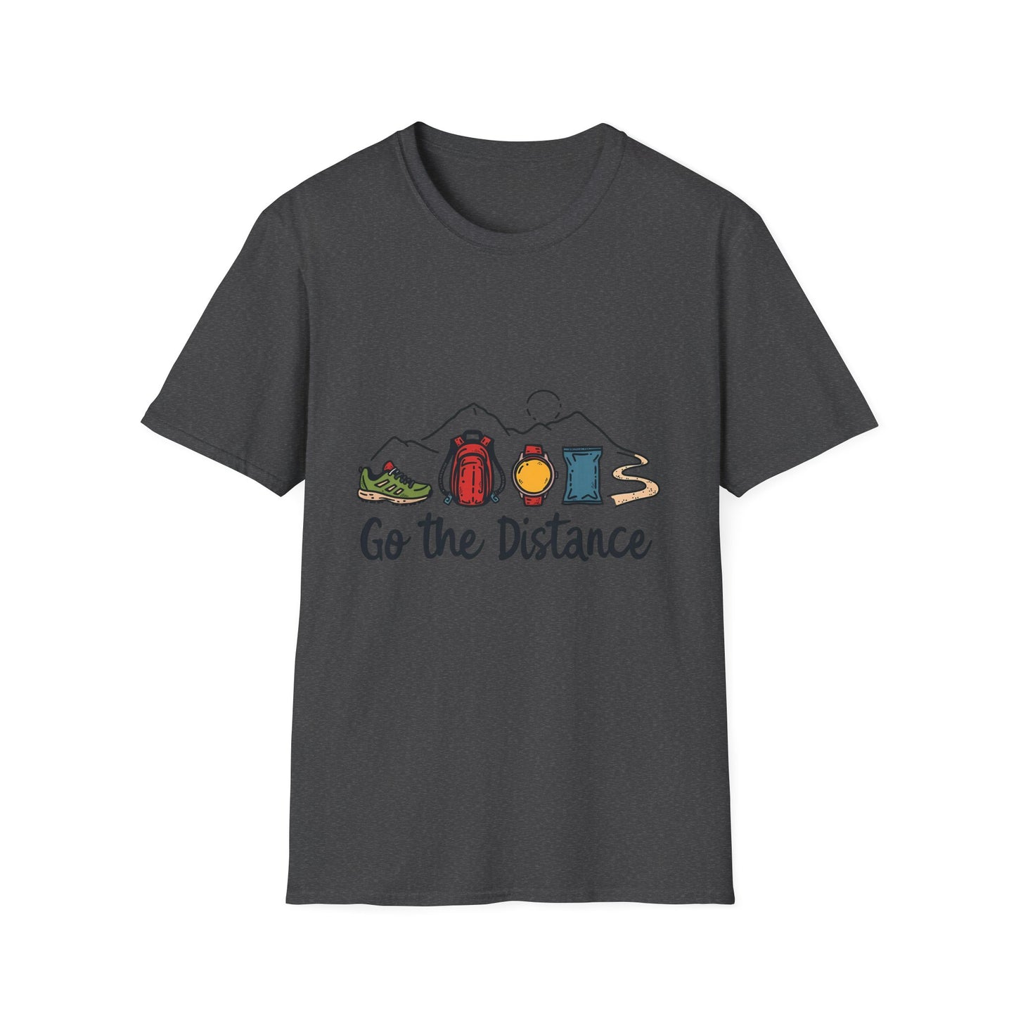 Go the Distance Adventure Enthusiast Hiking Essentials T-Shirt