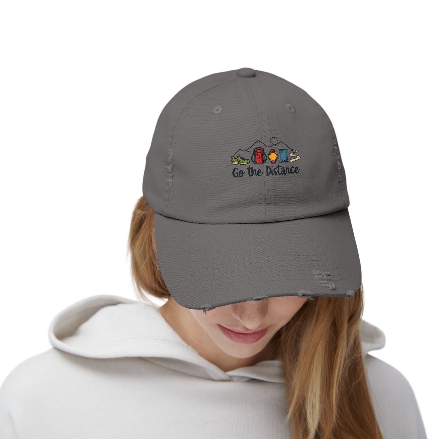 Go the Distance Adventure Enthusiast Hiking Essentials Cap